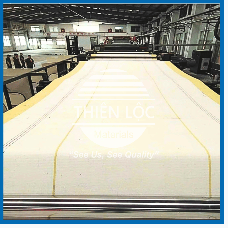 Băng Tải Chịu Nhiệt Cho Máy Sóng Bao Bì Giấy Carton
