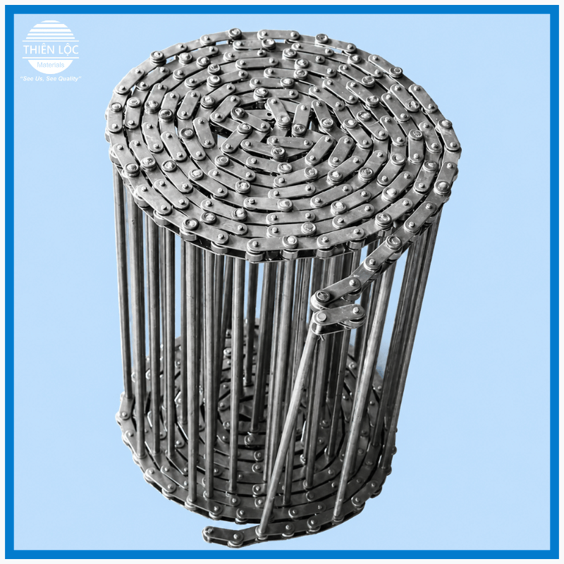 Băng Tải Inox Cây Ty (Băng Tải Đũa)