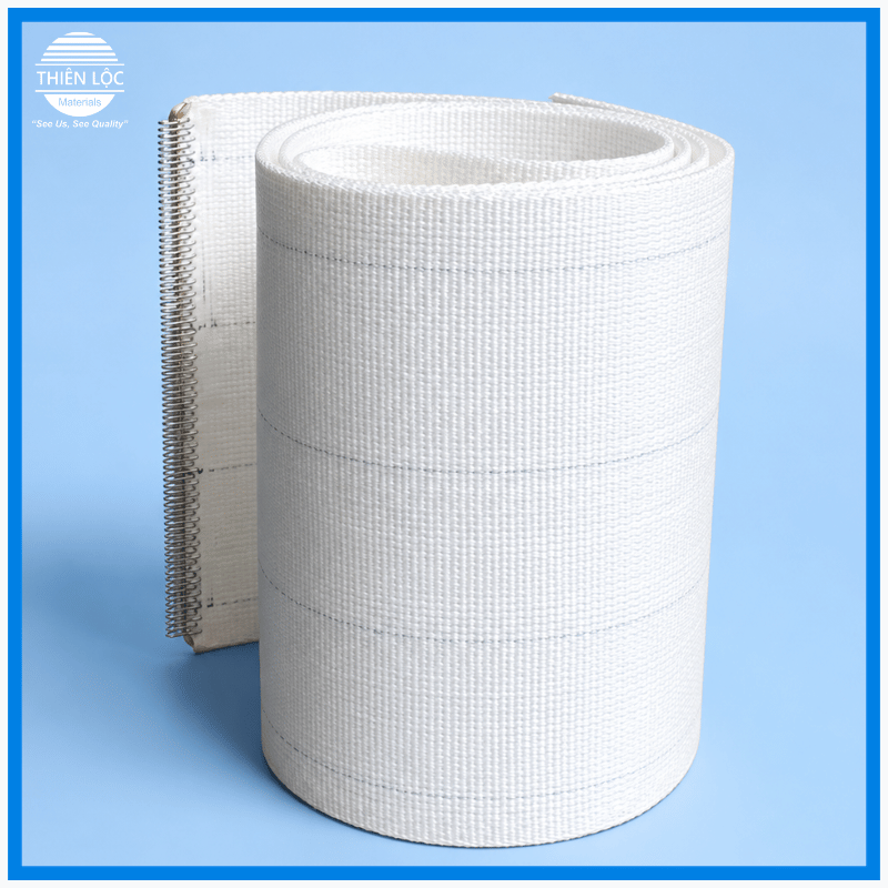 BĂNG TẢI POLYESTER 2.0MM MÀU TRẮNG