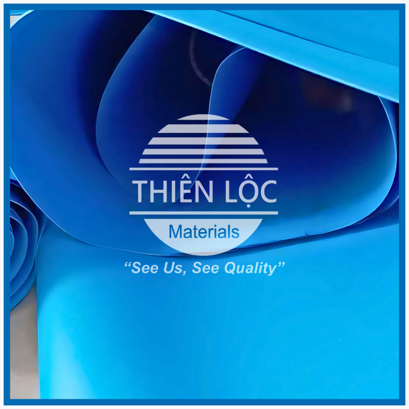 Băng tải PU xanh, băng tải PU FORBO 906662 dán gân dẫn hướng theo yêu cầu