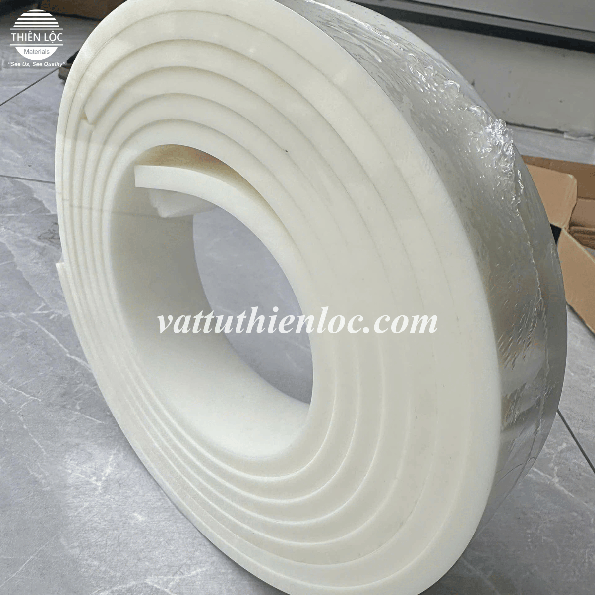 Dao Gạt Mực Cao Su In Lụa Màu Trắng