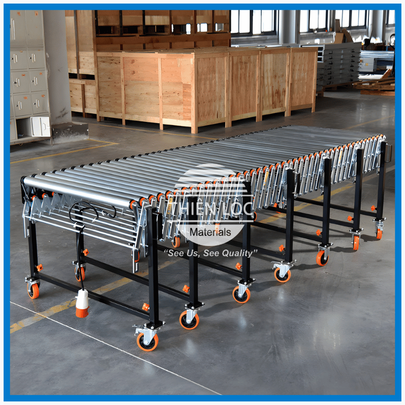 BĂNG TẢI CON LĂN XẾP GỌN