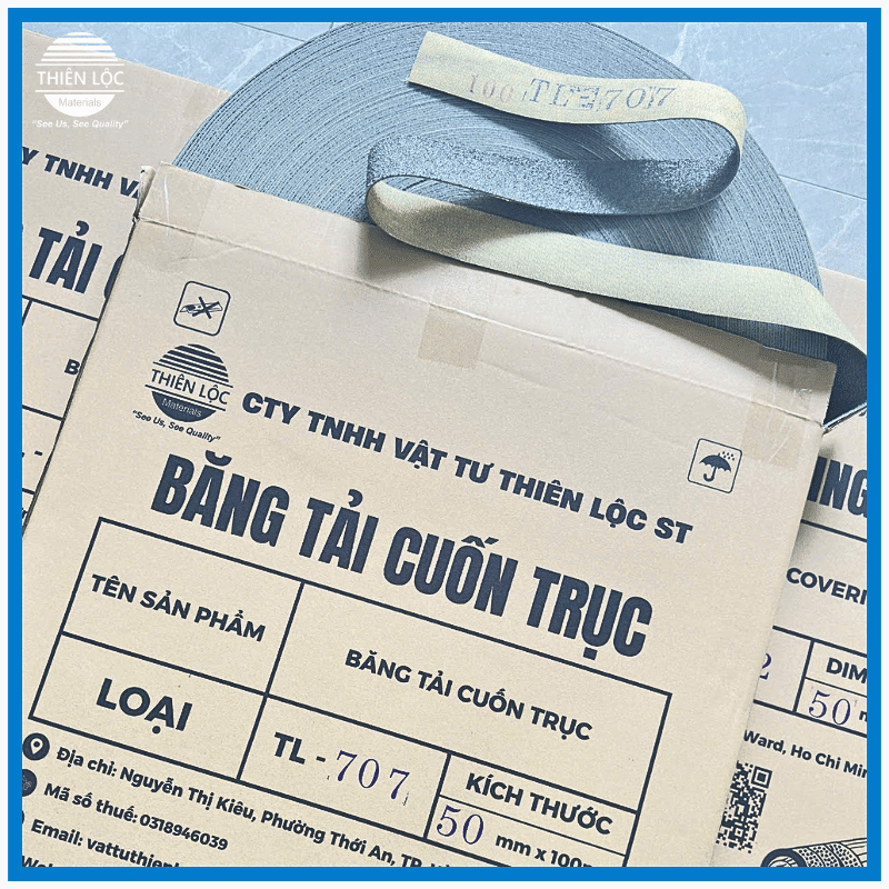 BĂNG TẢI CAO SU QUẤN TRỤC TL707