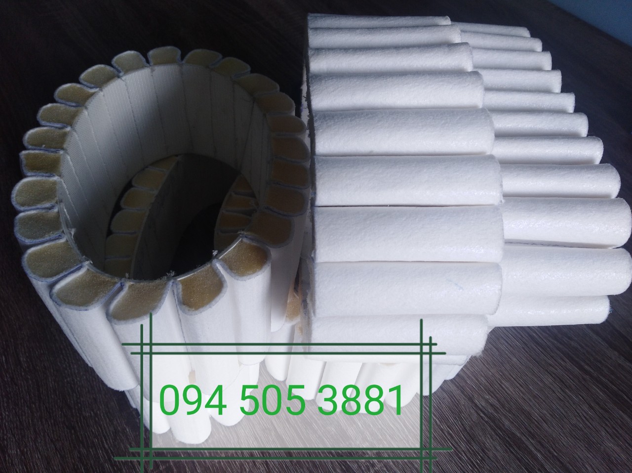  HÌNH 04- BĂNG TẢI ĐẮP MÚT XỐP TRẮNG